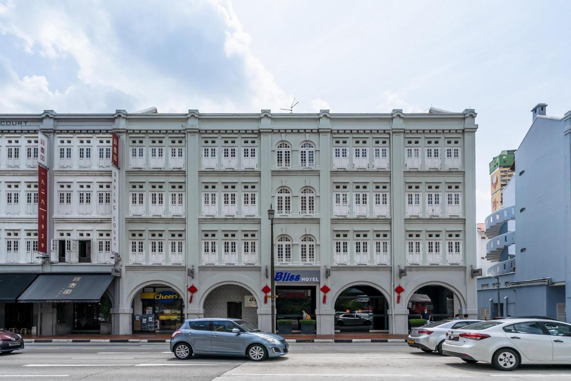 Bliss Hotel Singapur Exterior foto