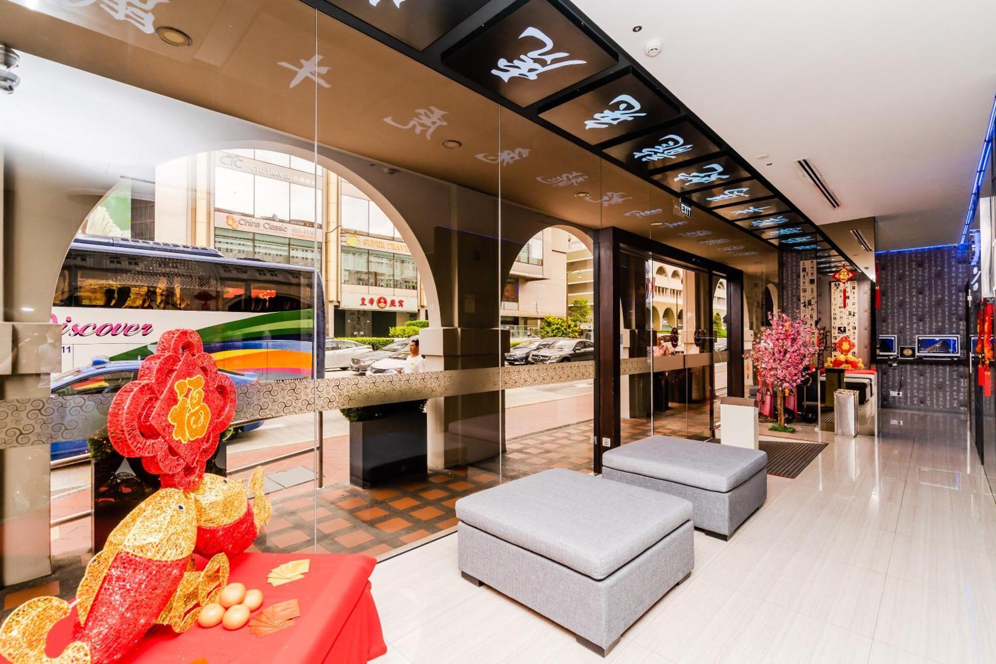 Bliss Hotel Singapur Exterior foto